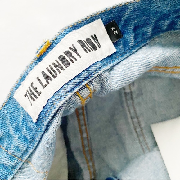 Ripped Jean Mini Skirt - Picture 2 of 8